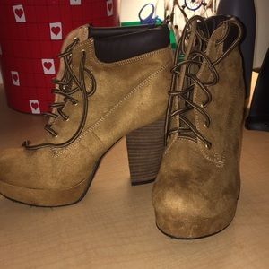 Timberland-Style Platform Heels